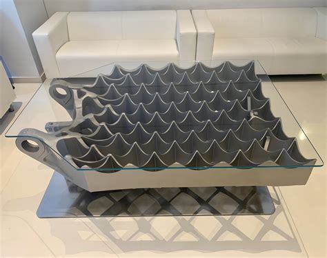 Grid Fin Coffee Table At Spacex Rspacexlounge