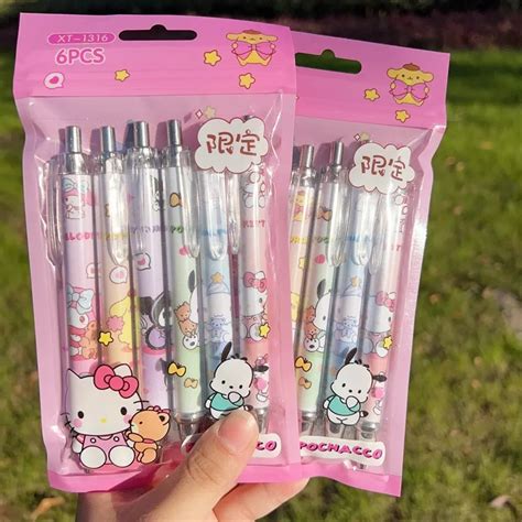 Sanurgente Stylo à bille rmatérielle Anime Cinnamoroll My Melody