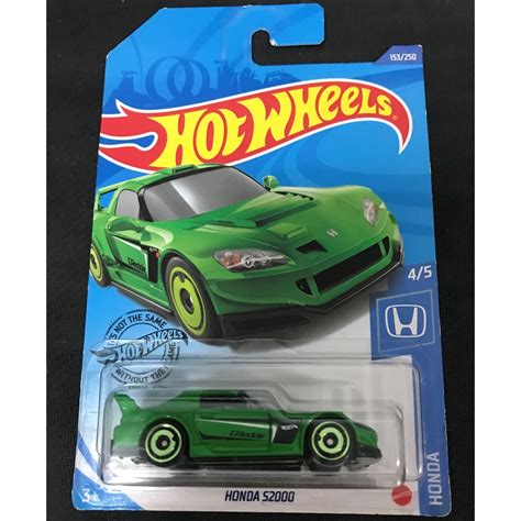 風火輪 hot wheels本田 喜美 honda s2000 綠色 普卡 蝦皮購物