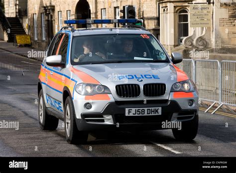 Bmw X5 Leicestershire Police Car Stock Photo Alamy