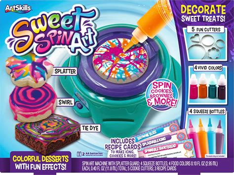 Artskills Sweet Spin Art Station For Kids Motorized Spin