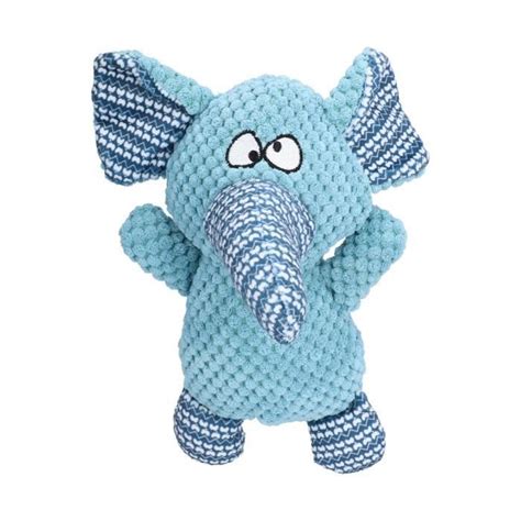 Cikonielf jouet pour chien en peluche Éléphant Chien Squeak Jouet