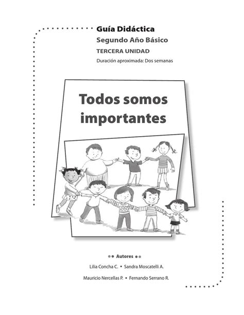 Todos Somos Importantes Lenguaje Y Comunicación 2º By Sandra Nowotny Issuu