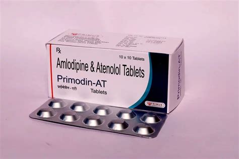 Atenolol Ip Mg Amlodipine Mg Tablet At Rs Box