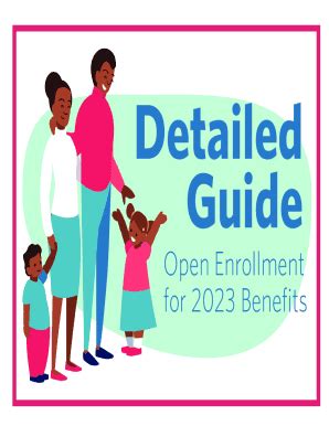 Fillable Online Healthcare And Other Benefits Open Enrollment Guide