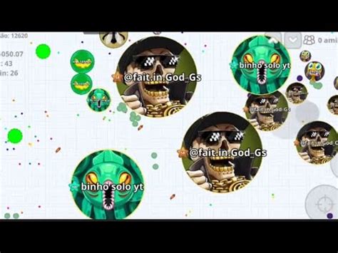 Duo Vs Todos Agario Mobile Youtube