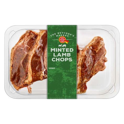 Iceland Minted Lamb Chops 370g Lamb Iceland Foods