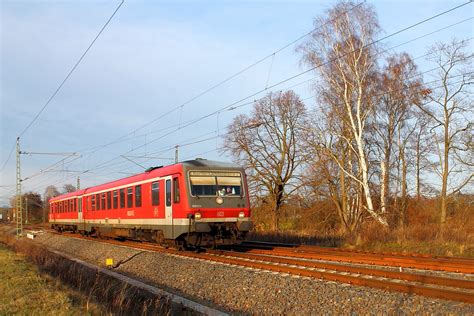 Tage der DB roten Triebwagen auf der RB 12 sind gezählt Bahnbilder de