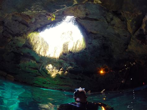 Looking Out Of Devils Den Cavern Tulas Endless Summer