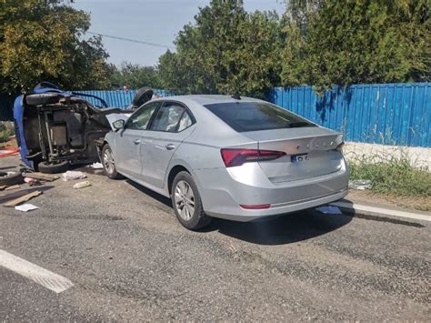 FOTO ULTIMA ORĂ Primele IMAGINI cu accidentul de la ieșirea din