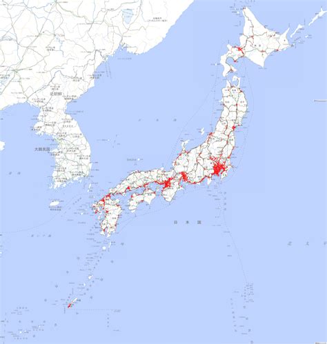 令和2年国勢調査、日本の人口集中地区の提供開始！、最新の人口集中地区の全容が今、明らかに！ はやおきセンサス