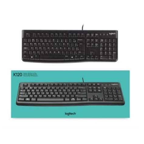 Teclado Logitech K120 Estandar Sp Usb Black Pn920 004422 Atelier