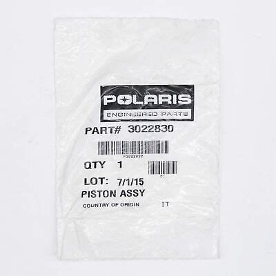 Polaris Piston Circlip Part Number Ebay