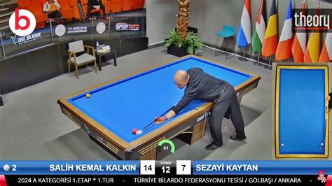 Sezay Kaytan Vs Sal H Kemal Kalkin Cushion Billiards Championship