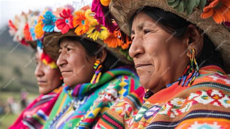 Premium Photo Amidst The Challenges Of Globalization Indigenous Women