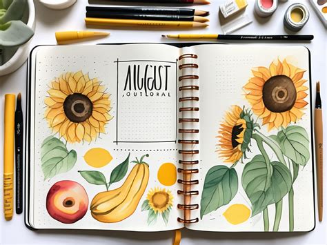 10 Creative August Bullet Journal Ideas To Try