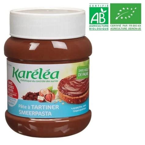 Kar L A Chocolat Sans Sucres Ajout S P Te Tartiner Noisettes Cacao