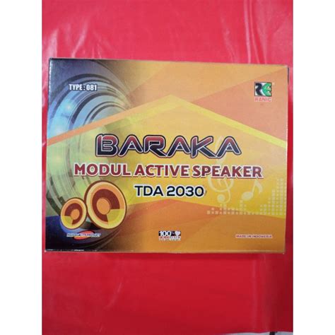 Jual Baraka Kit Ranic Power Speaker Aktif Tda Type Shopee