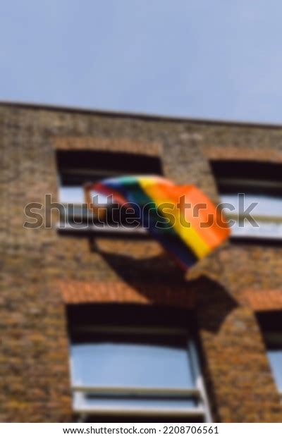 Gay Rainbow Flag Blurred Background Concept Stock Photo Shutterstock