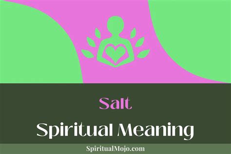 Salt Spiritual Meaning Purification Symbol Explored Spiritual Mojo