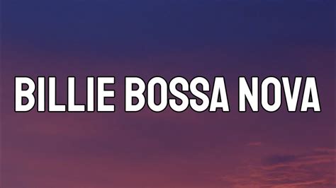 Billie Eilish Billie Bossa Nova Lyrics Youtube