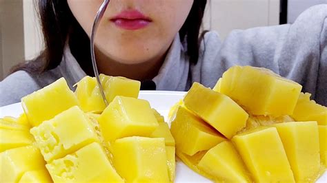 Asmr 망고 먹방 Mango Mukbang Youtube