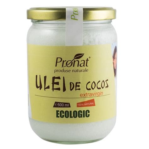 Ulei De Cocos Fractionat Mct Bio Ml Pronat Farmacia Tei Online