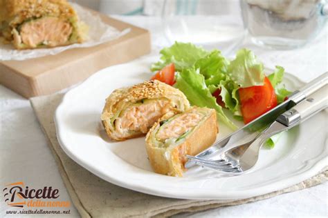 Salmone In Pasta Sfoglia Ricette Della Nonna