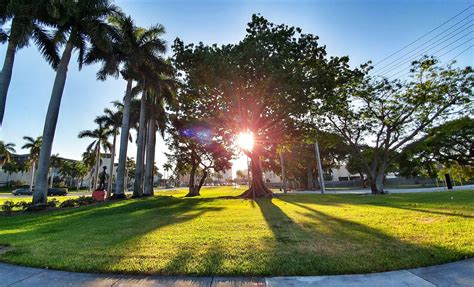 Watching the sun rise outside of @CityplaceWPB! - @aGuyOnClematis