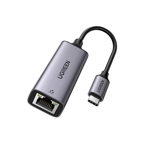 Quốc Việt Cáp chuyển đổi USB type C sang cổng mạng Lan 1Gbps Ugreen