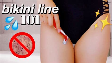 Bikini Line 101 How To Shave DOWN THERE Perfectly YouTube