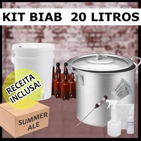 Kit Cerveja Artesanal Biab Litros