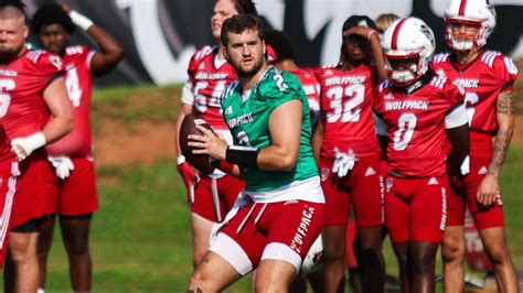 NC State QB Grayson McCall Discusses The Packs Playmakers His