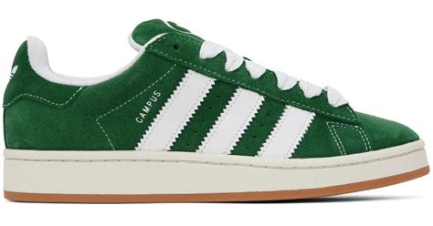 Adidas Originals Green Campus 00s Sneakers Lyst Australia