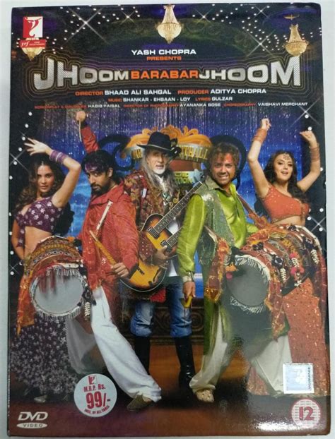 Jhoom Barabar Jhoom Hindi Movie DVD - Macsendisk