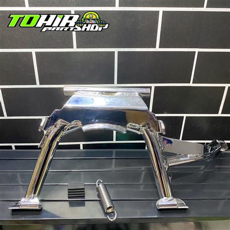 Jual Standar Tengah Vario 160 Pnp Vario 125 150 Chrome Shopee Indonesia