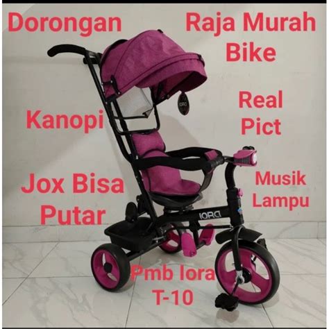 Jual Sepeda Anak Roda Tiga Pmb Iora T 10 Sepeda Stroller Roda Tiga Iora