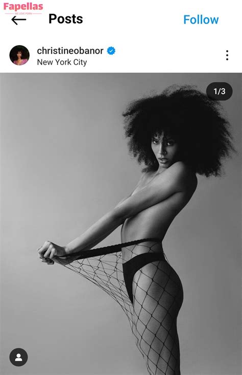 Christine Obanor Aka Christineobanor Nude Leaks Fapellas