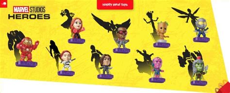 McDonald's Releasing NEW Marvel Themed Happy Meal Toys