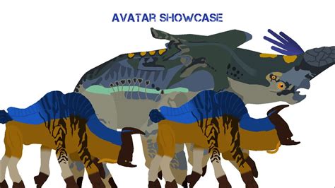 Avatar Hammerhead Titanothere And Sturmbeest Showcase Sticknodes