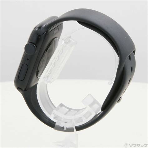 中古Apple Watch SE 第2世代 GPS 44mm ミッドナイトアルミニウムケース ミッドナイトスポーツバンド