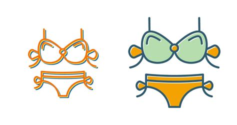Bikini Vector Icon Vector Art At Vecteezy