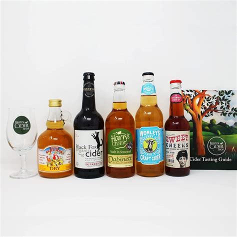 Cider Tasting T Set Including Glass 5 Ciders