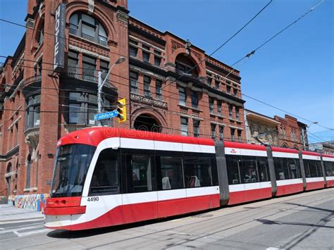 Modern Toronto Streetcar Editorial Photography Image Of Public 317352912