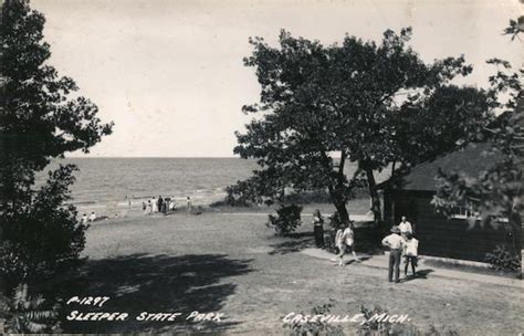 Sleeper State Park Caseville, MI Postcard