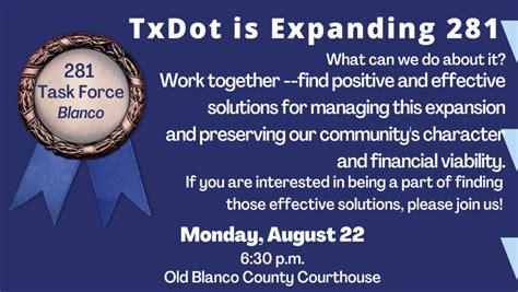 Txdot Plan To Expand Us 281 Worries Blanco Neighbors As They Work To