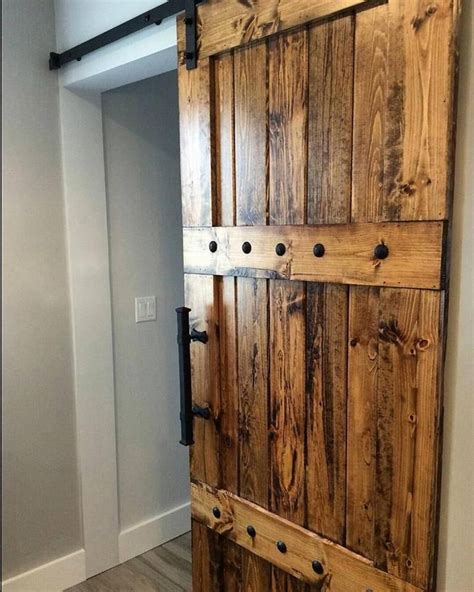 Rustic Barn Door Barn Door With Hardware Sliding Barn Etsy Artofit