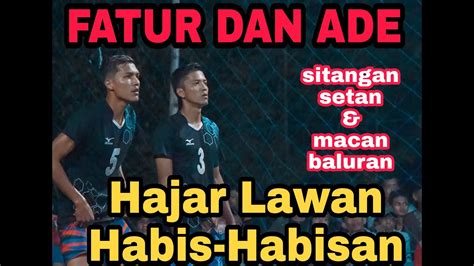 Ade Sitangan Setan Dan Fatur Macan Baluran Hajar Lawan Habis Habisan