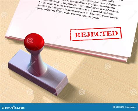 Rejected Royalty Free Stock Image - Image: 5473336