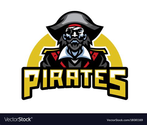 Pirates logo Royalty Free Vector Image - VectorStock